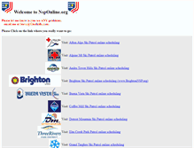 Tablet Screenshot of nsponline.org